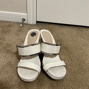 Size 7 Calvin Klein wedges, worn twice